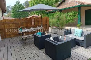 Duplex House With Large Terrace And Garden à Moliets-et-Maa